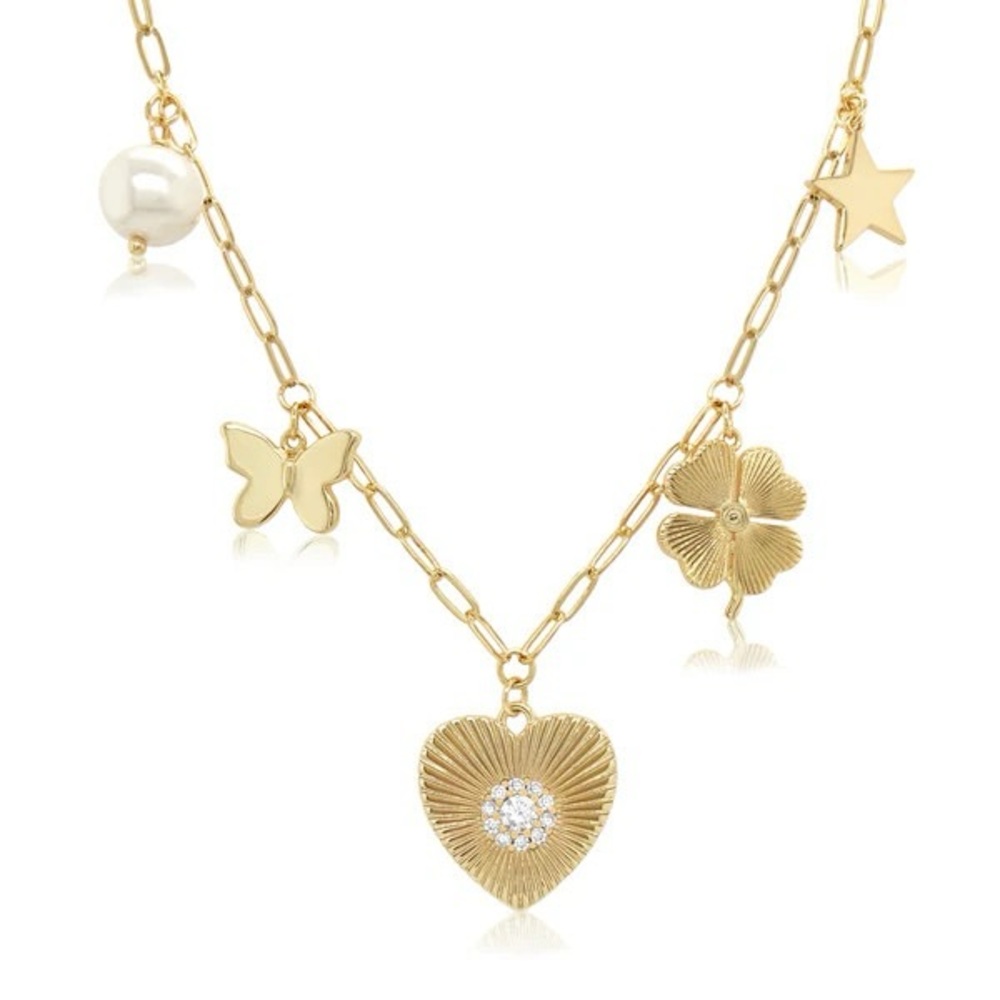 NWOT Jennifer Miller Charm Necklace